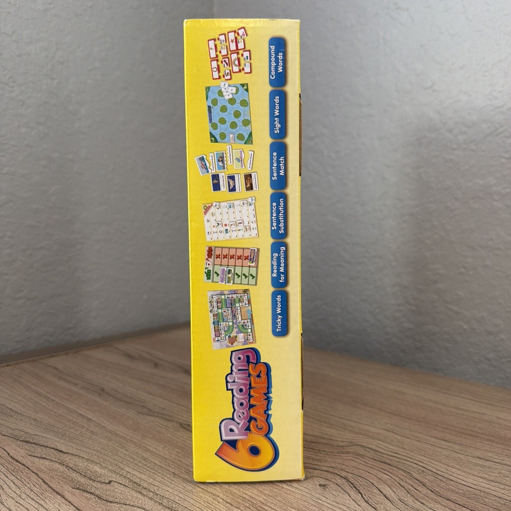 6 Reading Games Junior Learning Compound Words Sight Words Sentence Substitution