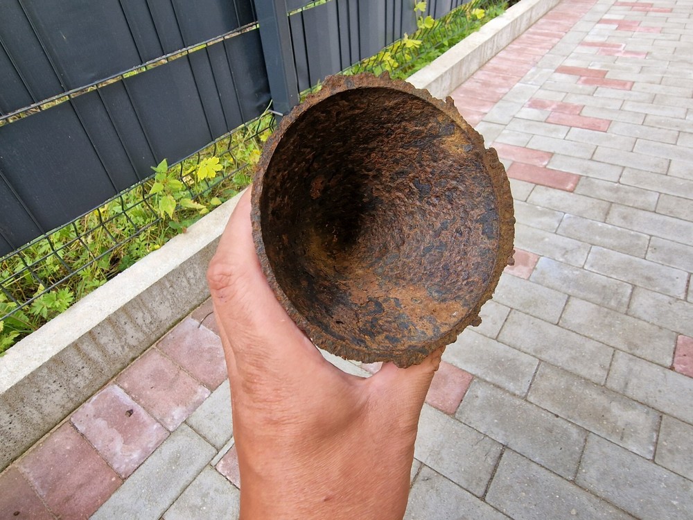 WW2 Accessories from the German bunker relic.