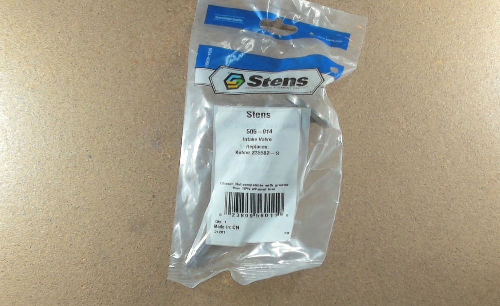 505-014 Stens Intake Valve Compatible with Kohler 235582-S