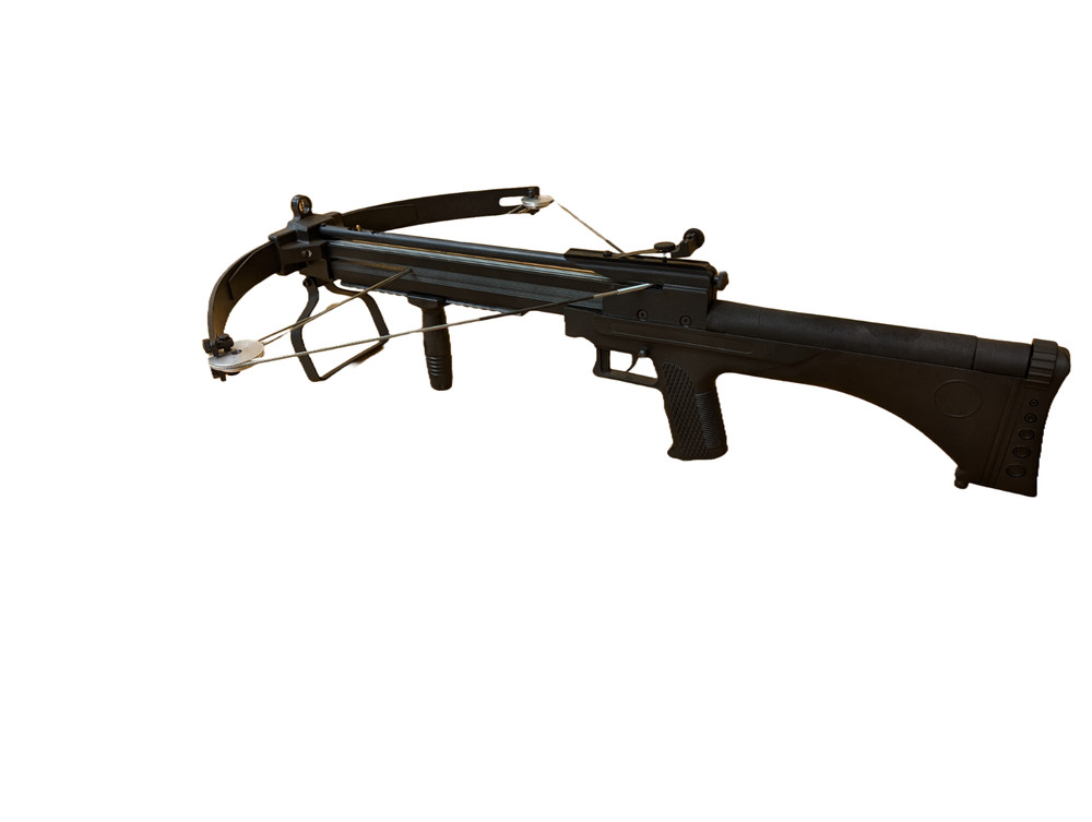 100lbs WT-Stalker Repeating Compound Crossbow Tactical w/ Laser and 4x20 scope