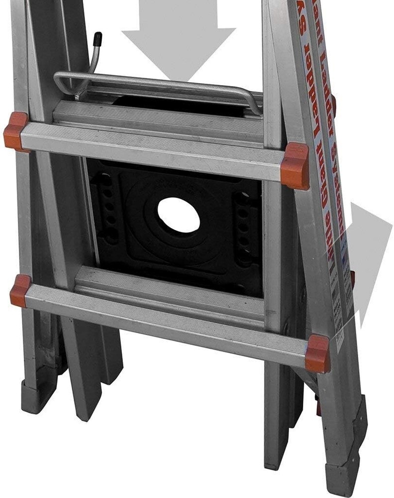 Project Tray, Ladder Accessory, Plastic, 25 lbs Weight Rating