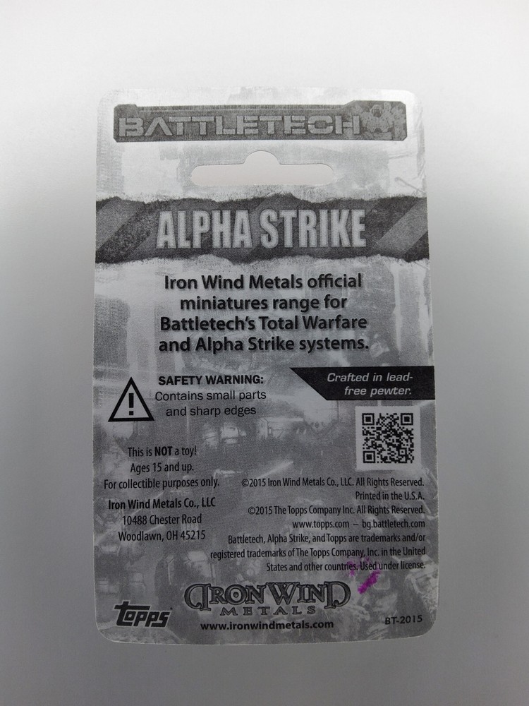 Battletech Miniatures - Goshawk II (Standard) - - Iron Wind Metals