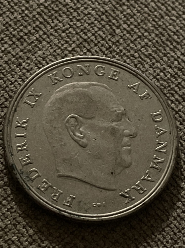 1971 Denmark 5 Kroner TK602*