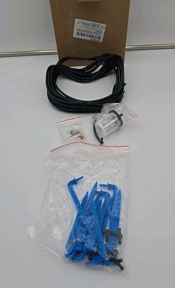 Irrigation Drip Kit System Solar Automatic DlY Watering Device Supported Plants