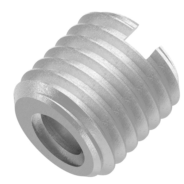 Thin Wall Self Locking Thread Insert, No. 10-24 Int Thrd Sz, 18-8 Stainless