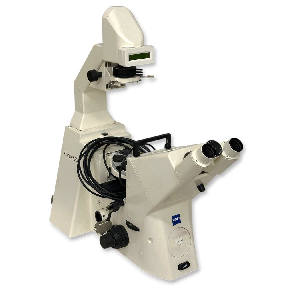 Zeiss Axiovert 200 Inverted Microscope 1239-288 Made in Germany