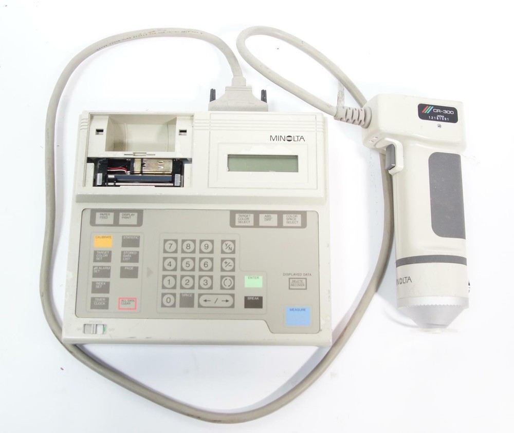 Minolta CR-300 Chroma Meter with DP-301 Data Processor