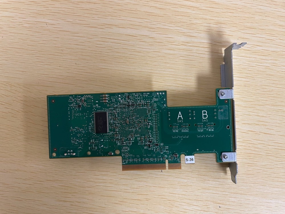 Dell PCI-E Dual Port SAS RAID Controller Card 47MCV