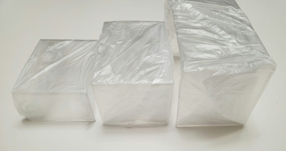 1 Case - 10 Sets - Agaci Clear Display Risers - 3 Per Set - Nesting Risers.