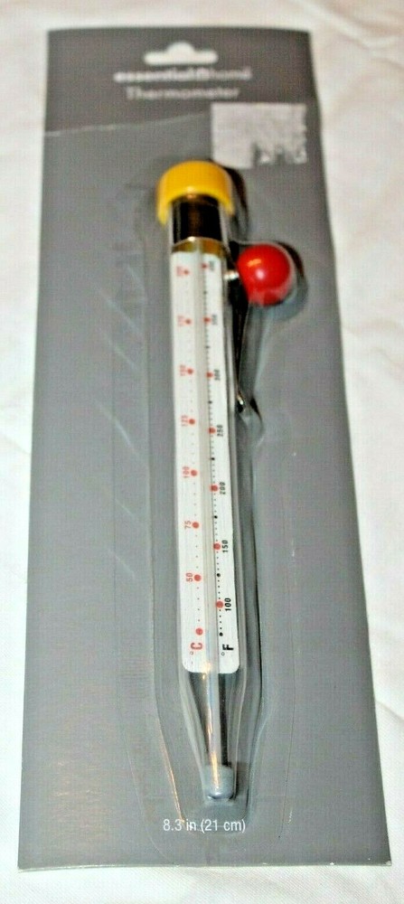 Essential Home Transparent Glass Candy Thermometer