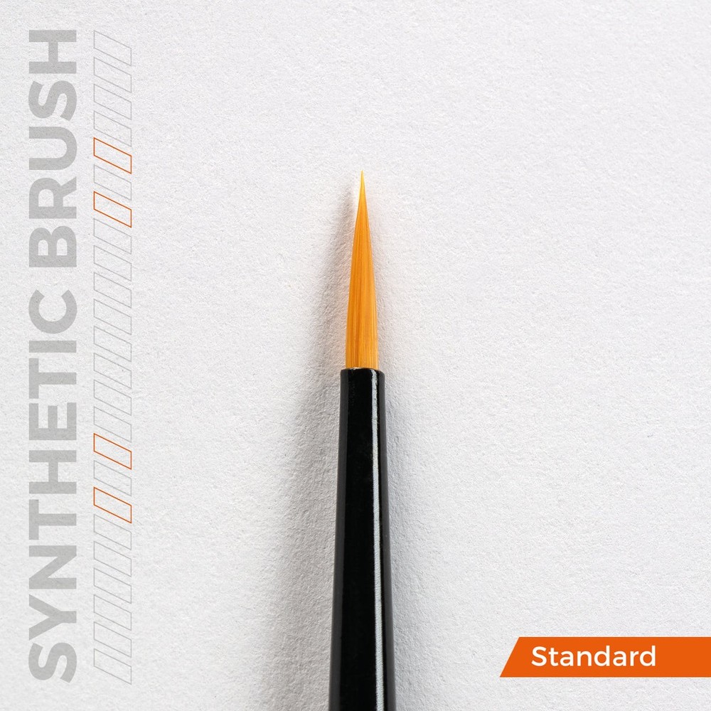 AK Interactive AKB105 Precision Brushes Set (4pcs) - US