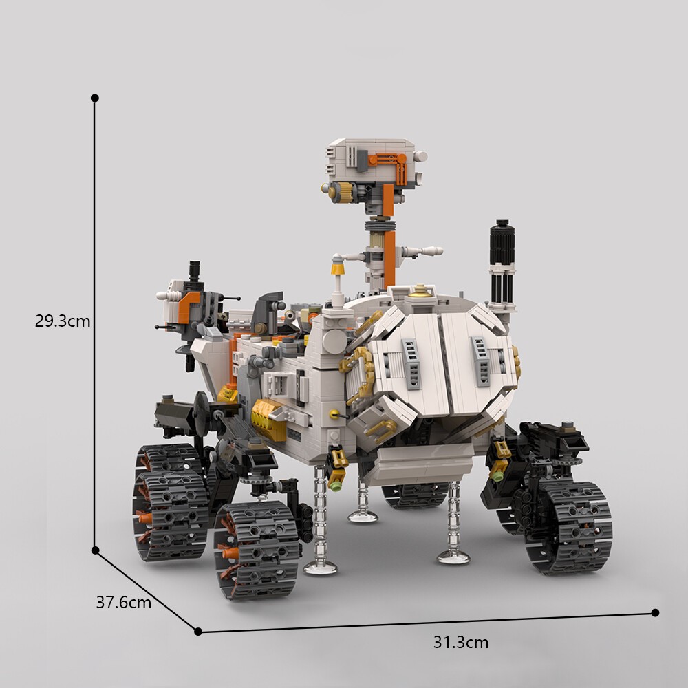 Compatible Mars Exploration Program Vehicle Building Toys Set 2997