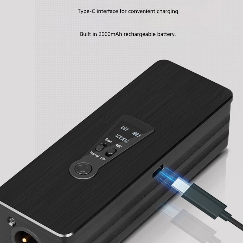 Stable 48VPhantom Power Supply LED Digital Display Stable Current Output