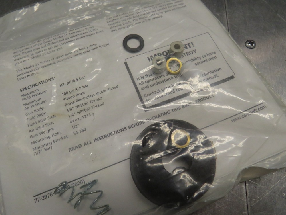 Binks 6-191 Model 21 Gun Kit