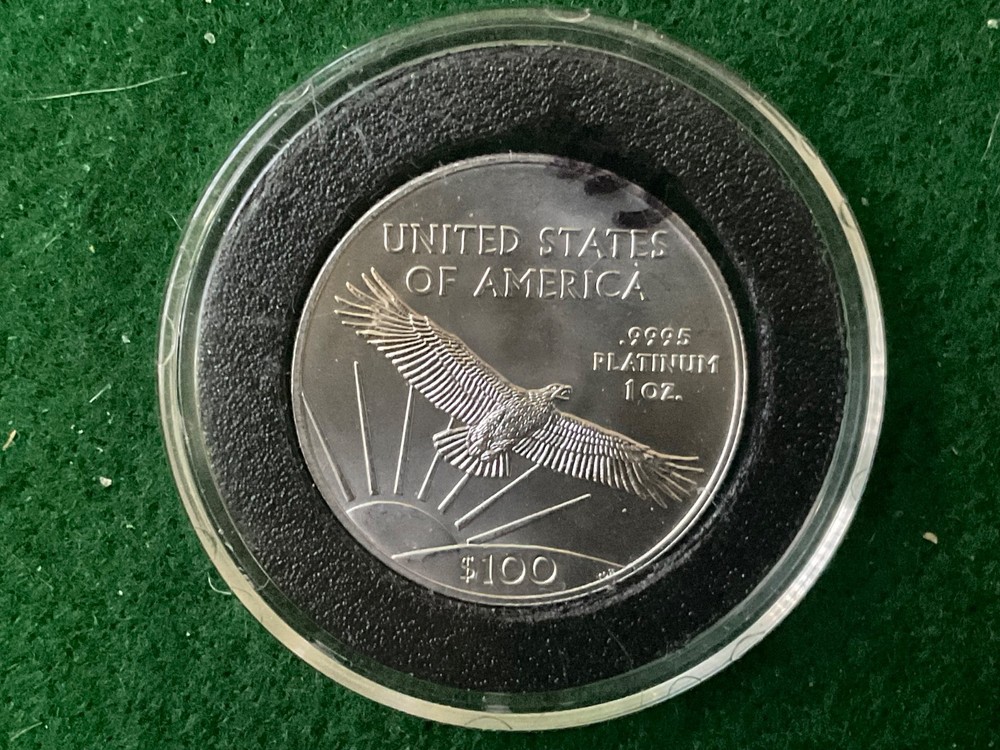 2019 $100 1 Oz Platinum Eagle - TGD