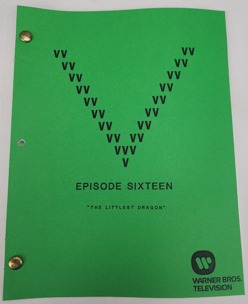 V / David Abramowitz 1985 TV Script,  Leslie Bevis "The Littlest Dragon"