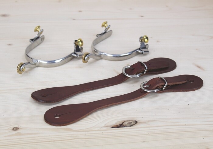 Speroni western in acciaio inox lisci