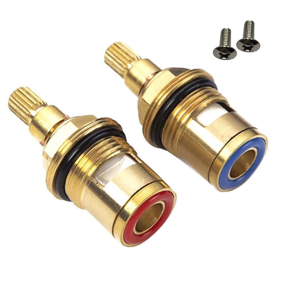 2Pcs Replacement Tap Cartridge Valve Kitchen Basin G 1/2 thread
