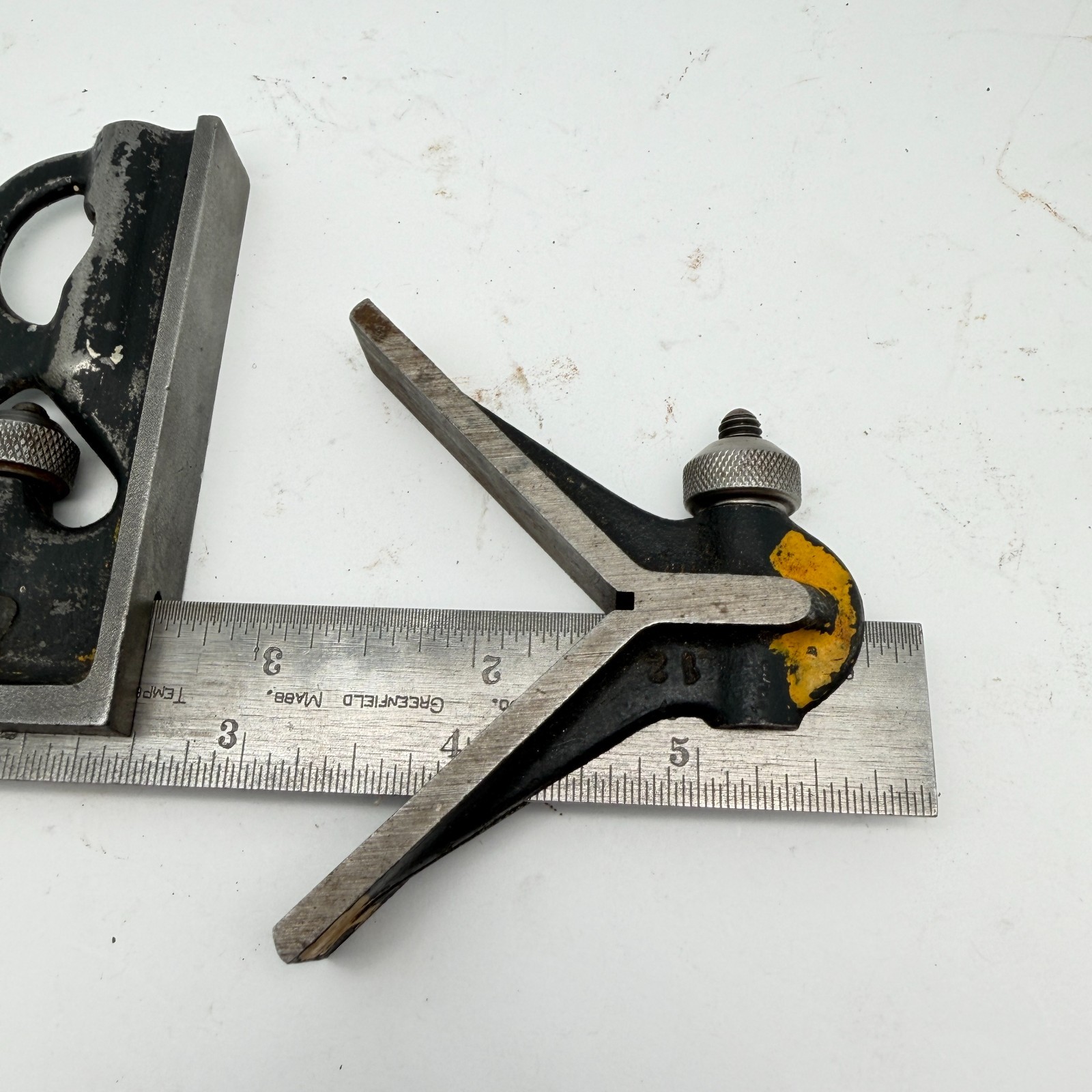 Preowned 6" GOODELL-PRATT Combination Square & Centrefinder Machinists