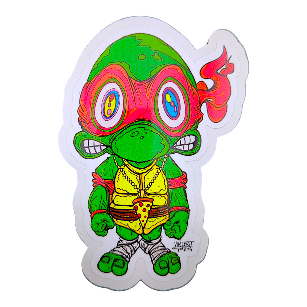 Vincent Gordon Raphael TMNT Study (Large) Sticker