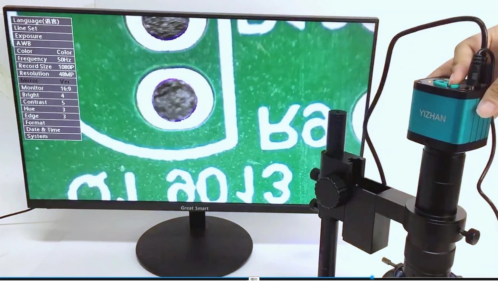 Adjustable Magnification Microscope Lens Zoom C Mount Lens For Microscope Camera