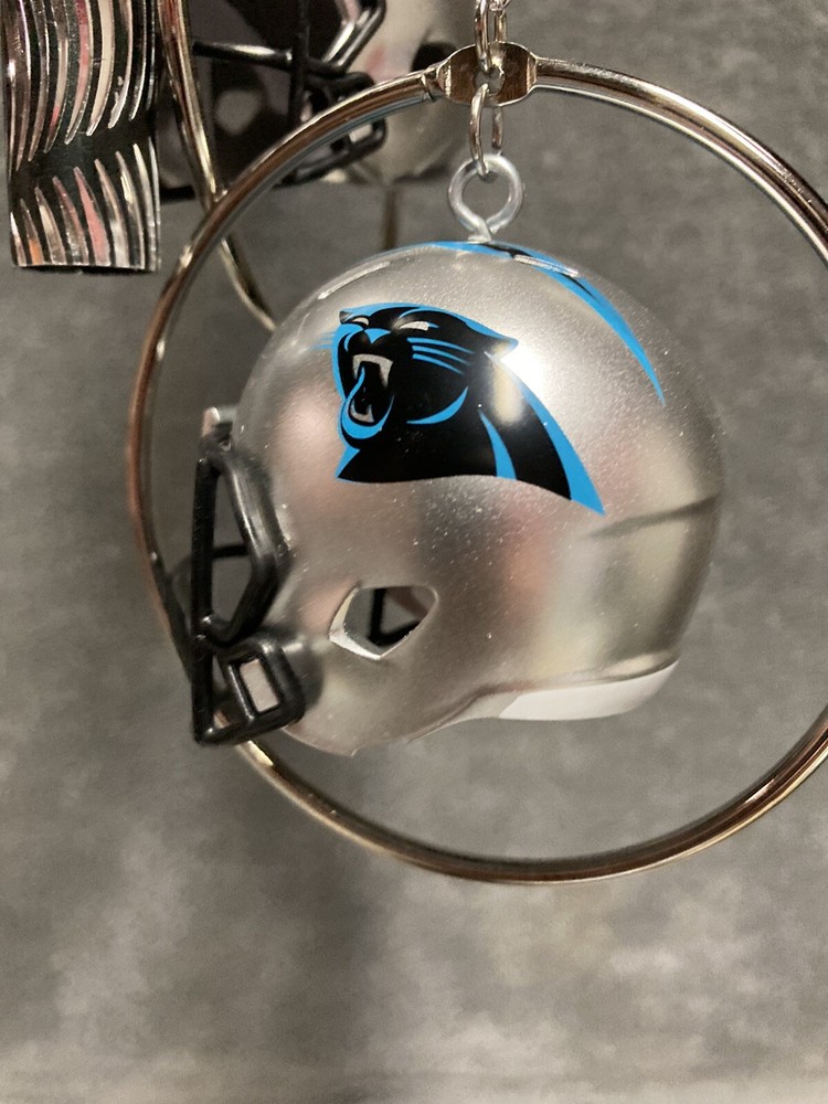 5 Ring Carolina Panthers Wind Chime