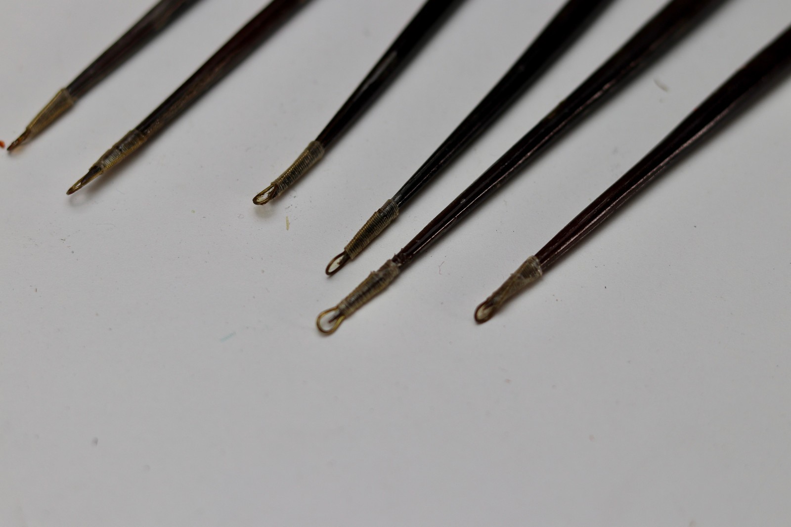 Balsa Wood Porcupine Style Fishing Quills floats 8" (inch), 6-Pack