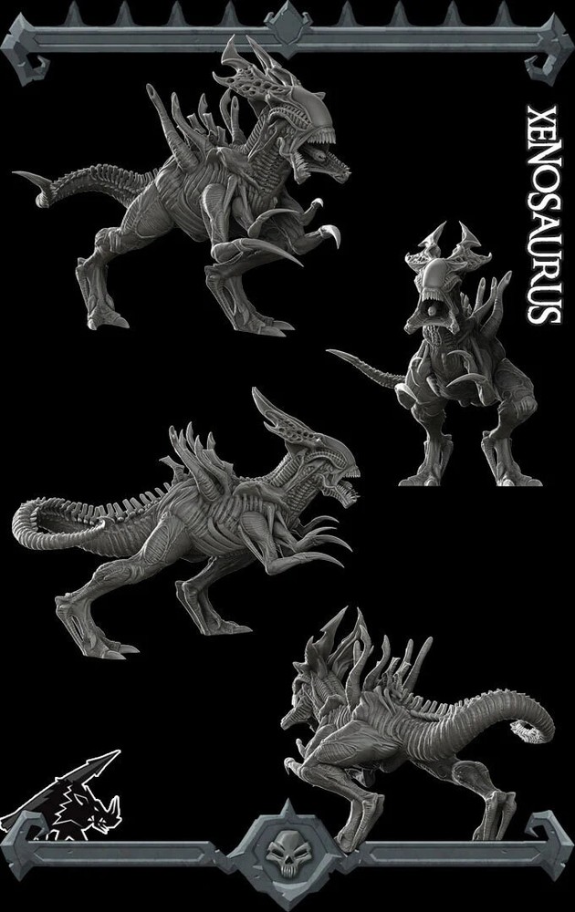 Xenosaurus - Rocket Pig Games Wargaming DnD D&D