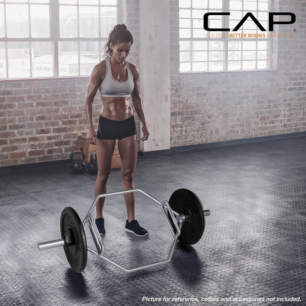 CAP Barbell Olympic Trap Bar | Multiple Grip Options