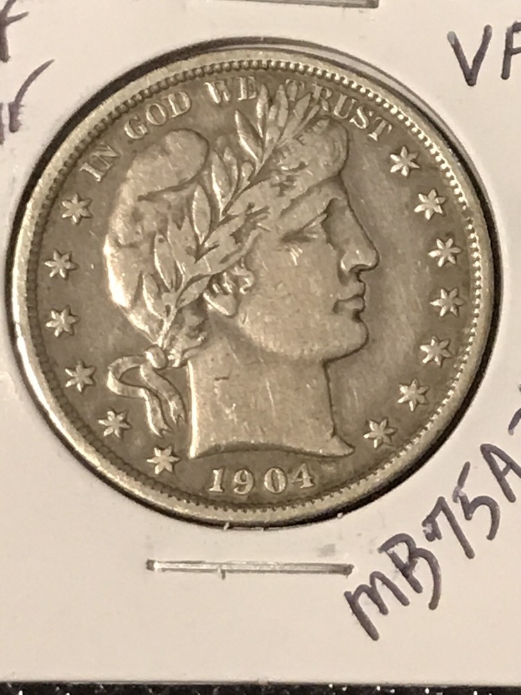 1904 Barber Half Dollar VF++