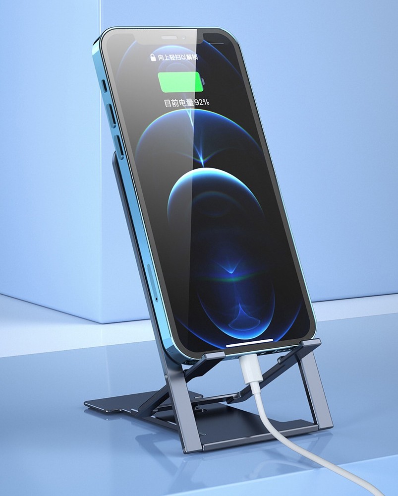 2Pack Phone Holder Foldable Adjustable Multi-Angle Cell Phone Stand for iPhone