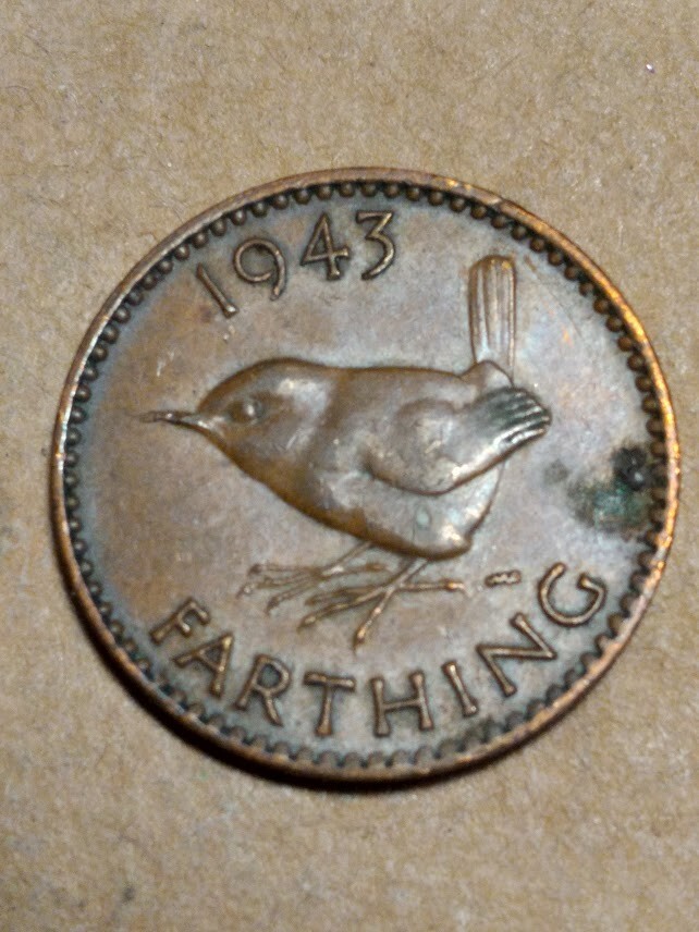 1943 Great Britain Farthing