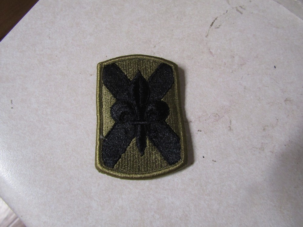 MILITARY PATCH HOOK & LOOP US ARMY OCP MULTICAM 256TH INFANTRY BRIGADE