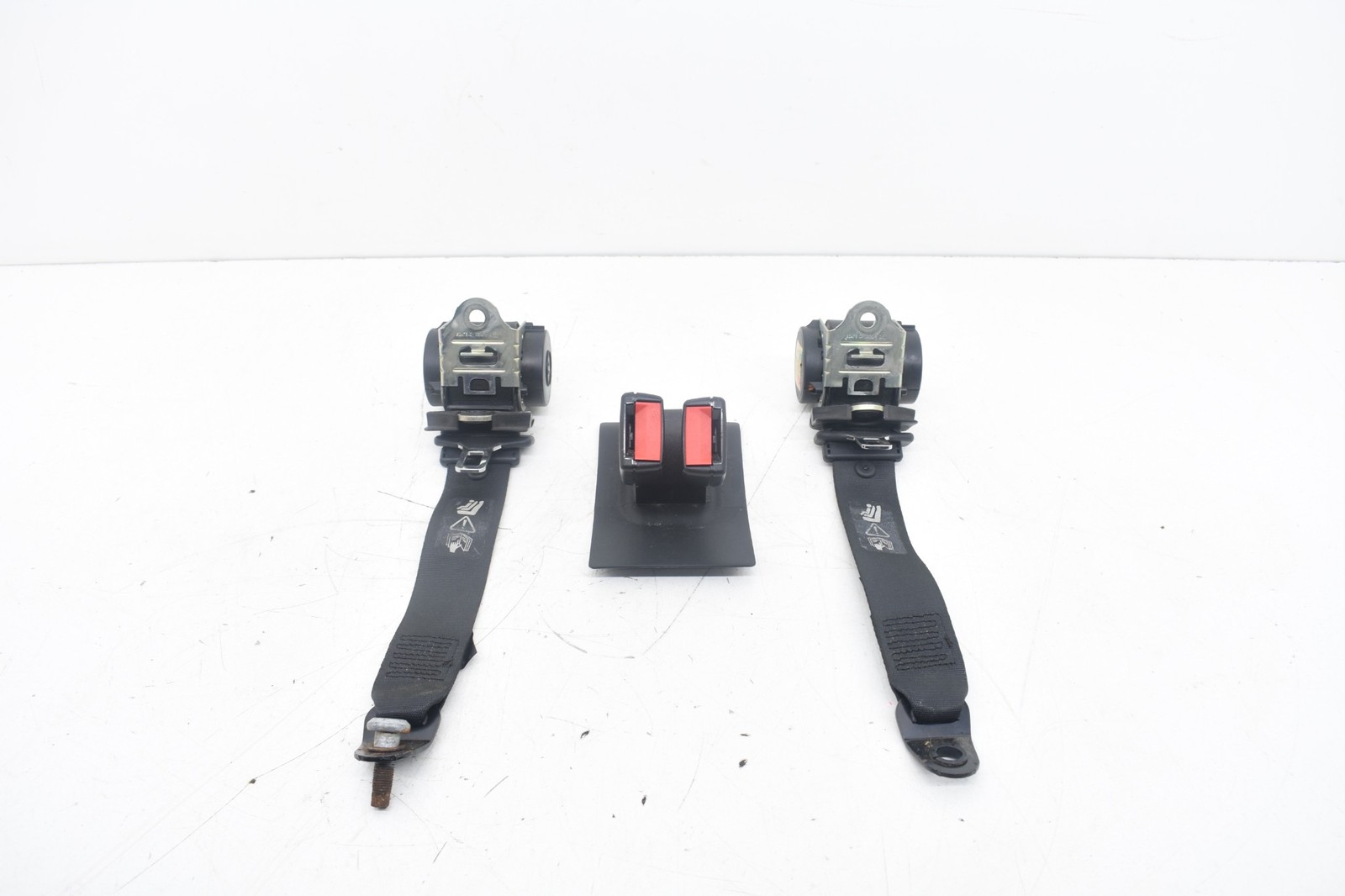 2006 Mini Cooper S R53 Rear Folding Seat Full Set Black OEM KW86