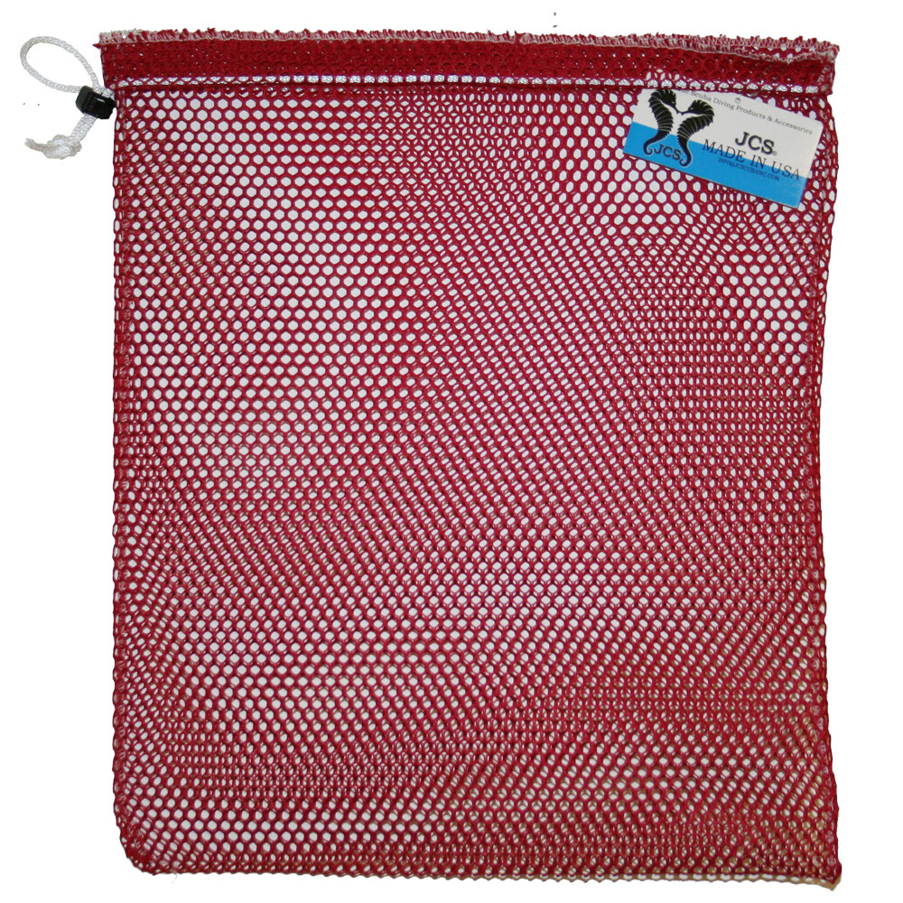 JCS Mesh Stuff Washing Delicate, Nylon Mesh Drawstring Bag, Approx. 15x20