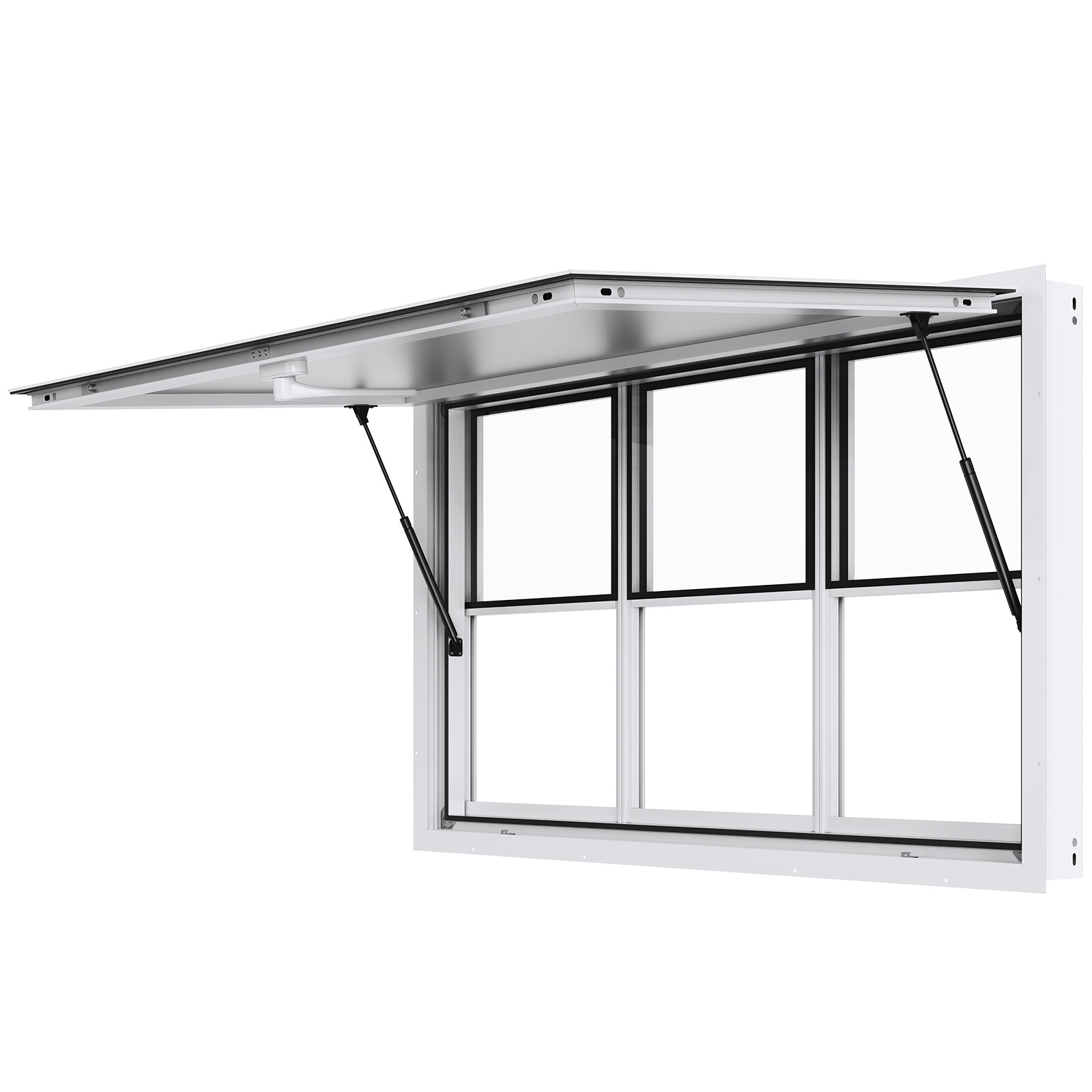 VEVOR 60"L x 36"W Concession Stand Serving Window Food Truck Service Awning