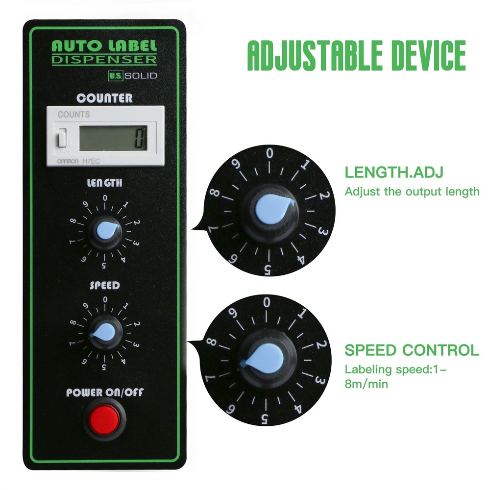 Automatic Label Dispenser 4-140mm Width 3-150mm