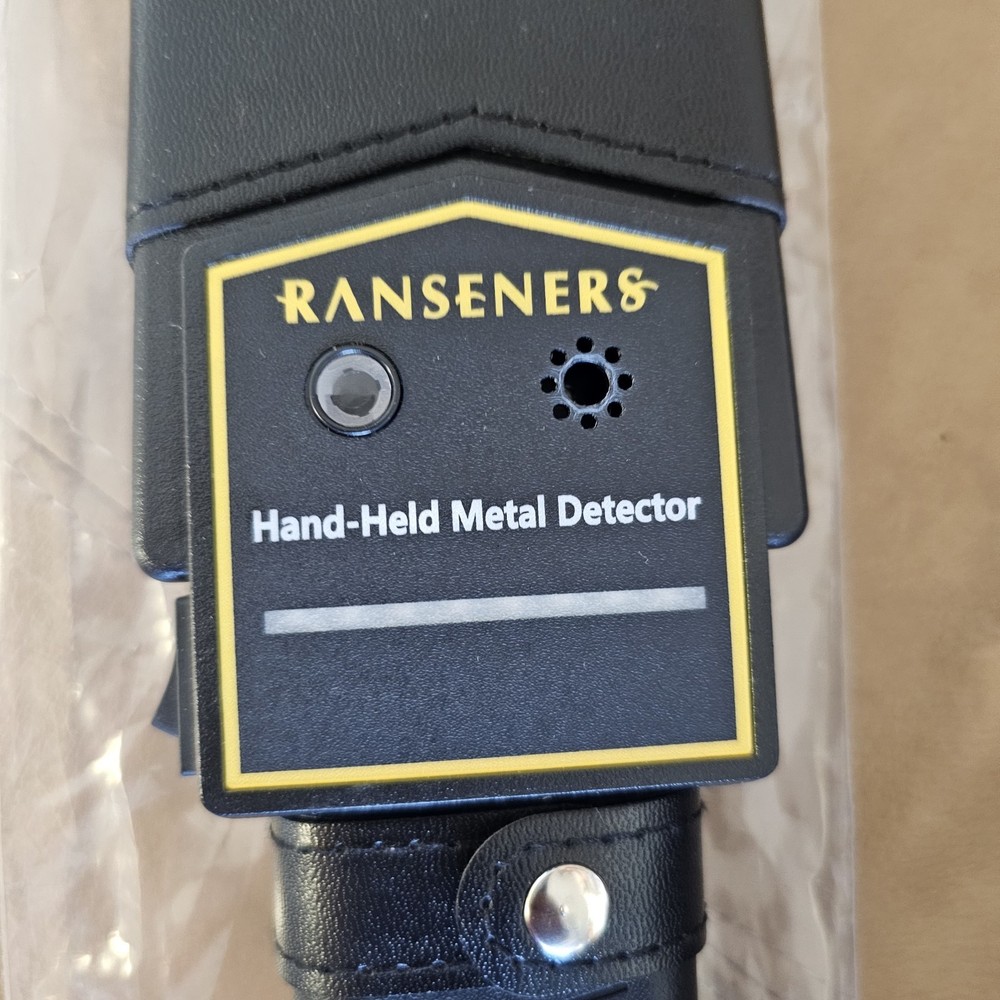 Handheld Metal Detector Wand Security Scanner High Sensitivity Compact