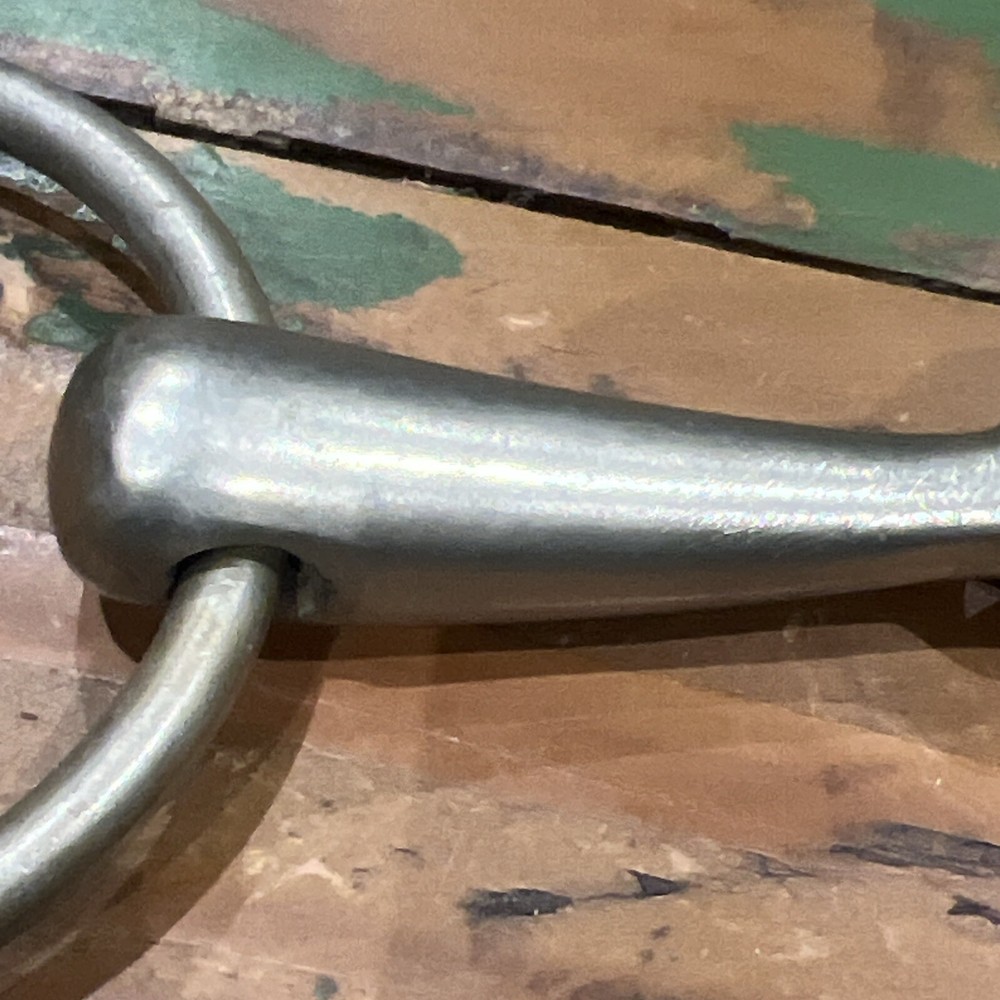 HS Herm Sprenger Never Rust Loose Ring Snaffle Bit 5 1/2 See Description