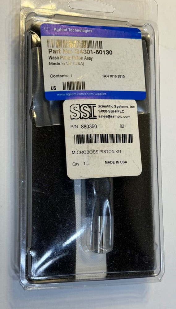 Agilent Technologies G4301-60130 Wash Pump Piston Assembly