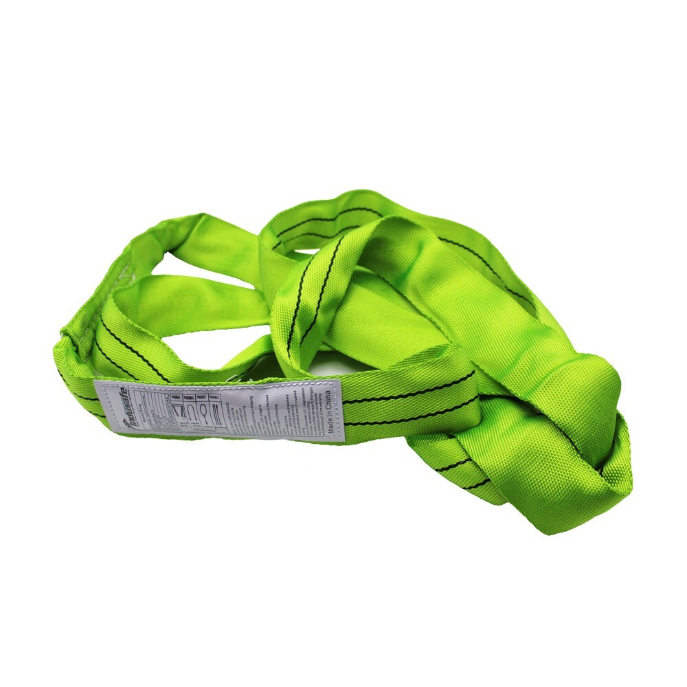 Endless Round Lifting Sling 6' 9' Crane Rigging Hoist Wrecker Recovery Strap