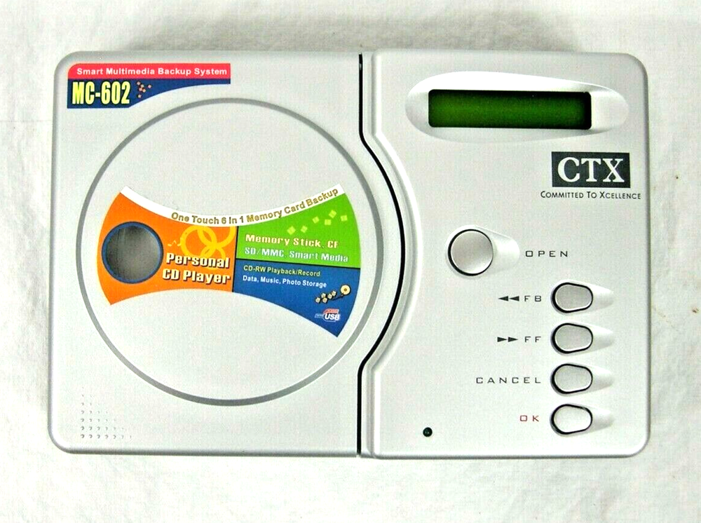 CTX Smart Multimedia Backup System Model MC-602