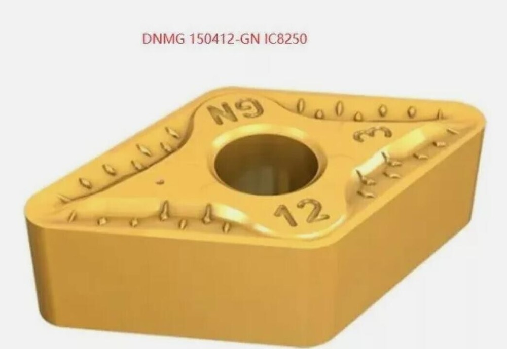 GENUINE  INSERTS     10 PCS             DNMG 150412-GN IC8250