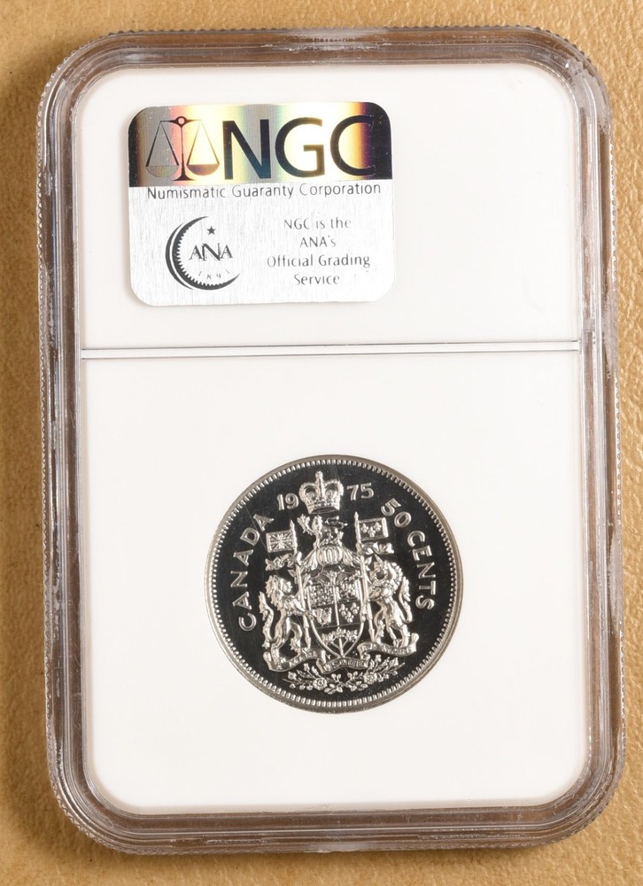 1975 Canada 50 Cents NGC PL68