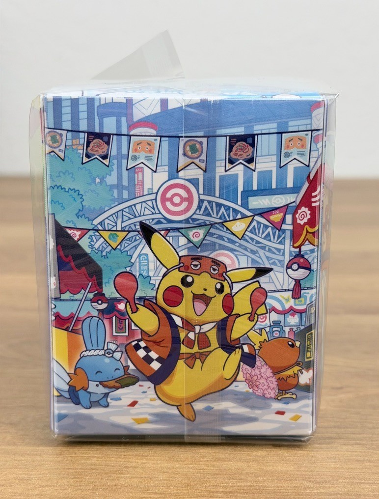 Pokemon Center Fukuoka Latias & Latios Deck Box + Sleeves Original SEALED