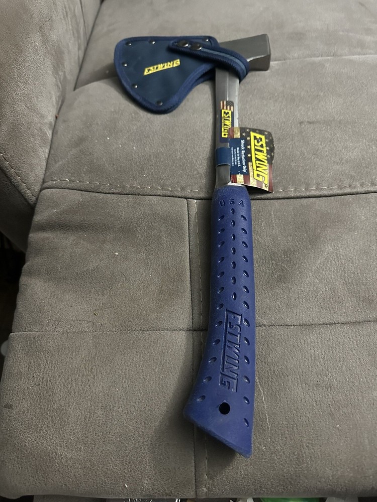 Estwing Campers 18.75 Axe E44A Shock Reduction Grip. (47)