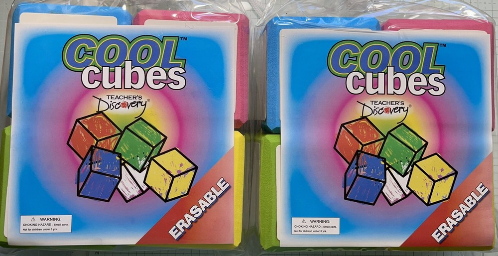 Teacher's Discovery Cool Cubes Language Teaching Aid Set