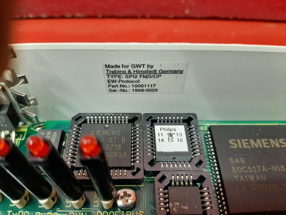 GLOBAL WEIGHTING SERIAL PROFIBUS INTERFACE FMS/DP