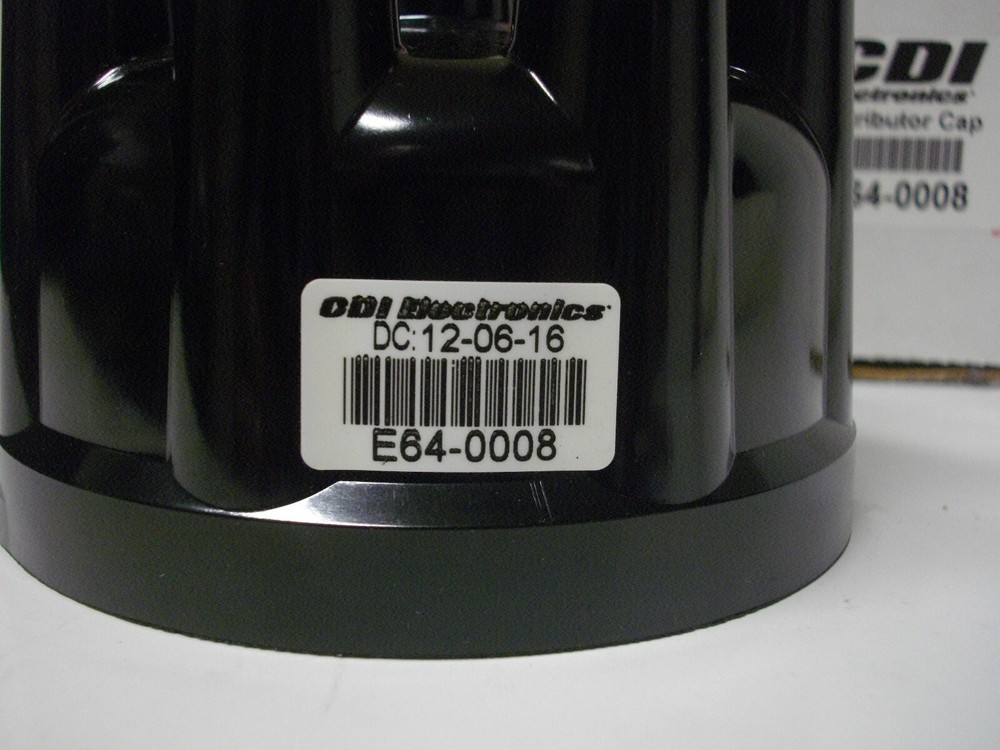 CDI Electronics V-8 distributor cap E64-0008 Mercruiser 393-4988T2