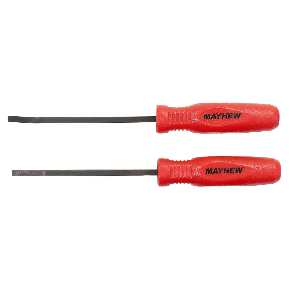 Mayhew Tools 31092 Mini Pry Bar, 2-Piece Set, Red - Standard